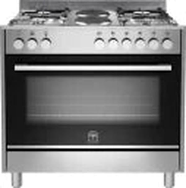 La Germania TUS98261LDX 90cm Stainless Steel Gas Stove with 142L Electric Oven - Enhanced Cooking Experience