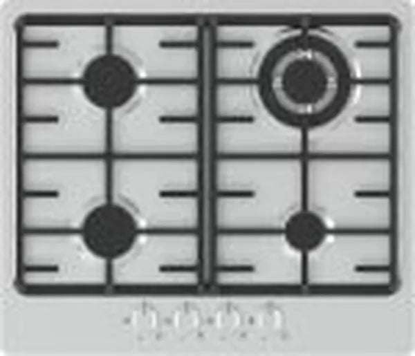 LadyBird 60cm Combi Oven Set with 4 Burner Stainless Steel Gas Hob - Modern Kitchen Appliance