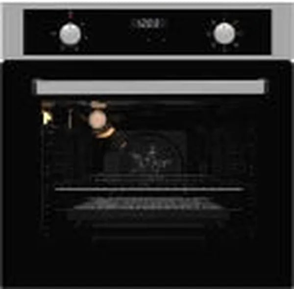 LadyBird 60cm Combi Oven Set with 4 Burner Stainless Steel Gas Hob - Modern Kitchen Appliance