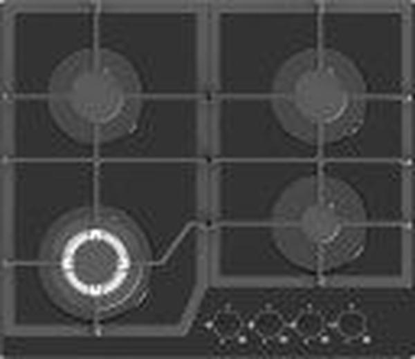 LadyBird Bil67tb2-b1/onl-60xfg 60cm Steel Automatic 4-Burner Gas Stove with Combi Oven