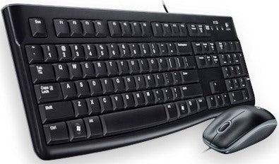 Logitech MK120 Wired USB Desktop Keyboard & Mouse Combo