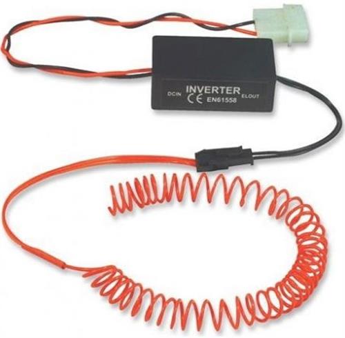 Manhattan Electro Luminescent Cable Neon Flaming Red