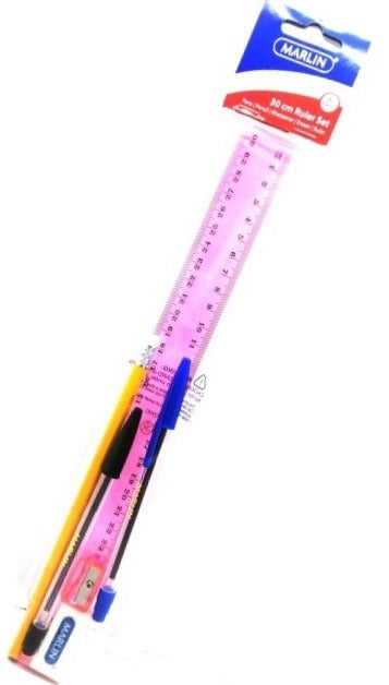 Marlin 6 Piece Writing Pack Pink