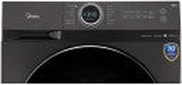 Midea 10 kg Front Loader Washing Machine Inverter MF200W100WB/T - Silver
