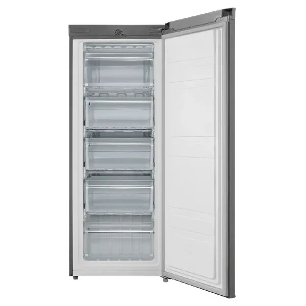 Midea 157l Silver Upright Full Freezer - HS-208FNS