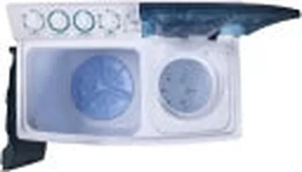 Midea 15kg Twin Tub Washing Machine - Powerful Cleaning with Large Capacity, White