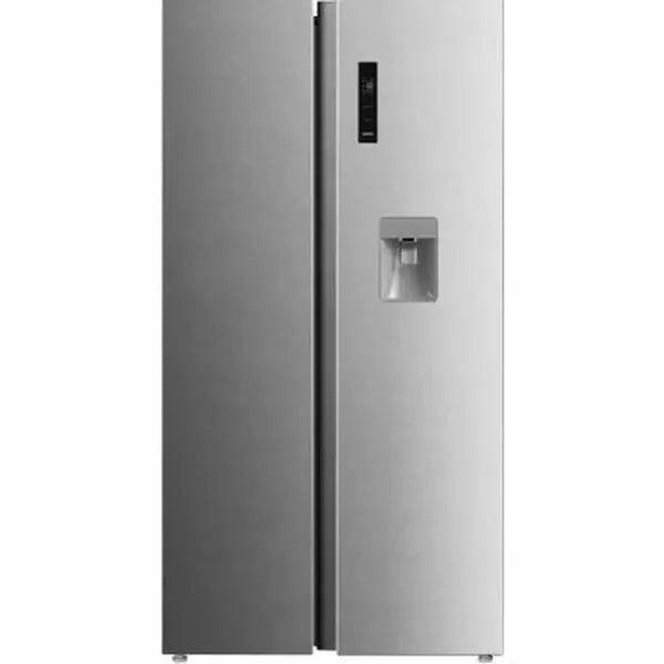 Midea 513 L Frost Free Double Door Side by Side Refrigerator - Stainless Steel (HC-689WEN)