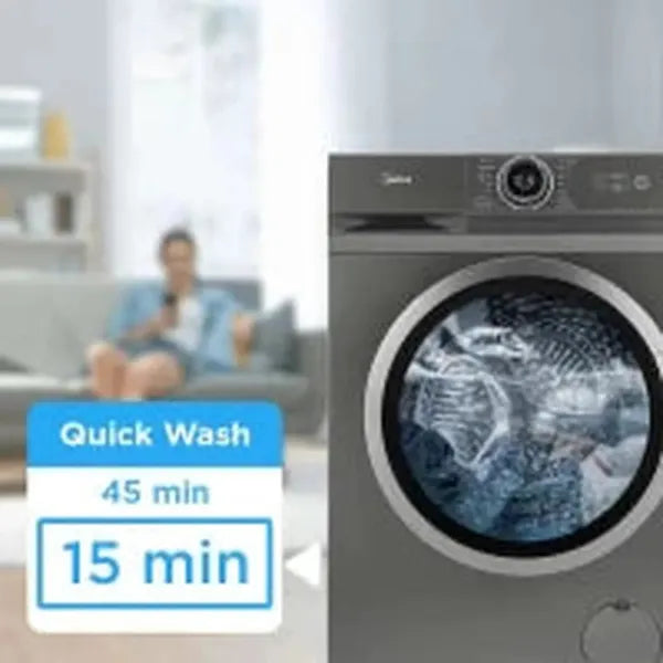 Midea 6 kg Front Loader Washing Machine MF100W60T - Silver
