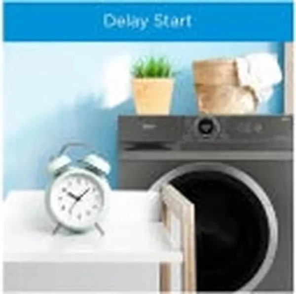 Midea 6 kg Front Loader Washing Machine MF100W60T - Silver