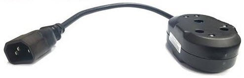 Noble 2 Port Janus Coupler with IEC Male Connector