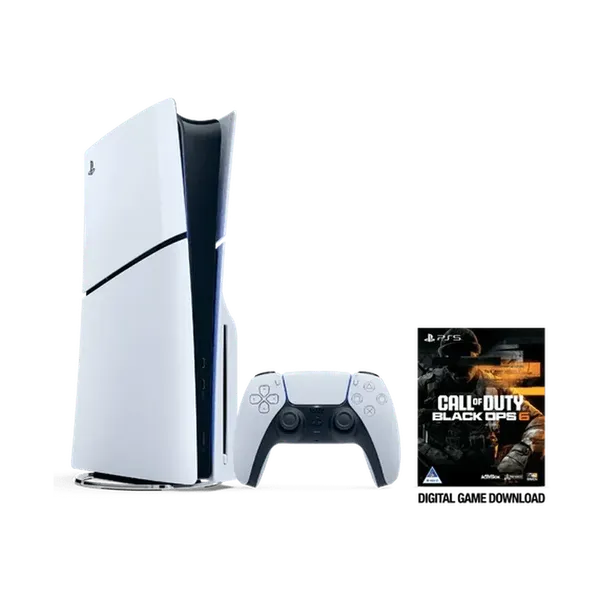 PS5 Slim + Call of Duty: Black Ops 6 (Voucher) Bundle