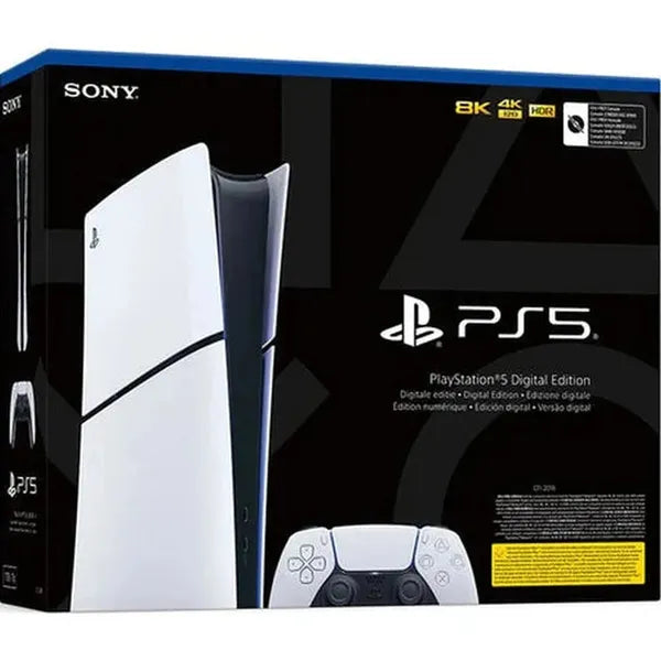 PlayStation 5 Digital Console (Slim) - Glacier White