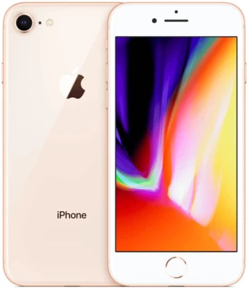 Pre-Owned Apple iPhone 8 - Unlocked 256GB Storage, 2GB RAM - Stunning Gold Finish - 1 Year Warranty Included