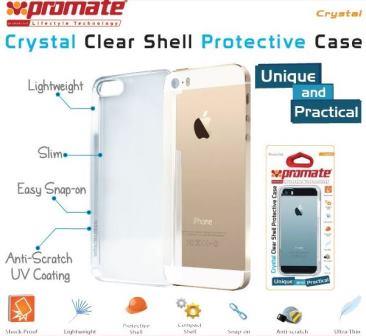 Promate Crystal -Clear Shell Protective