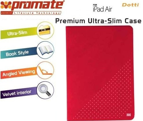 Promate Red Dotti Premium ultra Slim and Sporty Case
