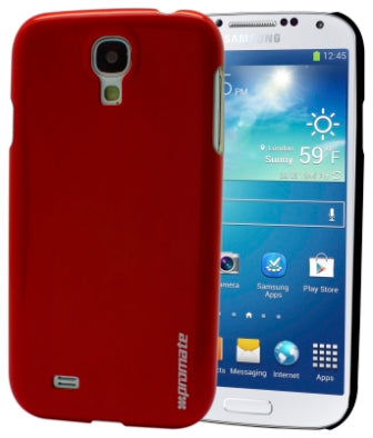 Promate Red Figaro S4 Shiny Custom Fit Shell Case