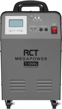 RCT Megapower 1KVA T1000s Pure Sine Wave Inverter (With Battery)