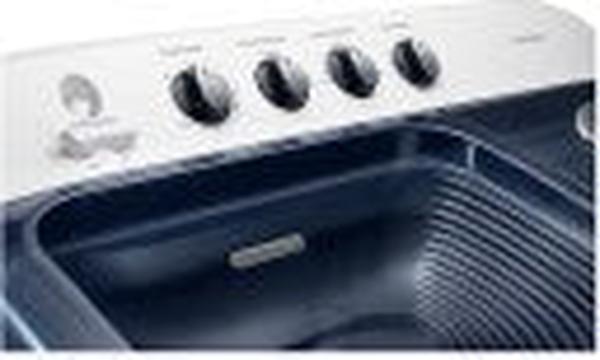 Samsung 14kg WT14J4200MB Twin Tub Washing Machine - Grey, with EZ Wash Tray and Air Turbo Spin