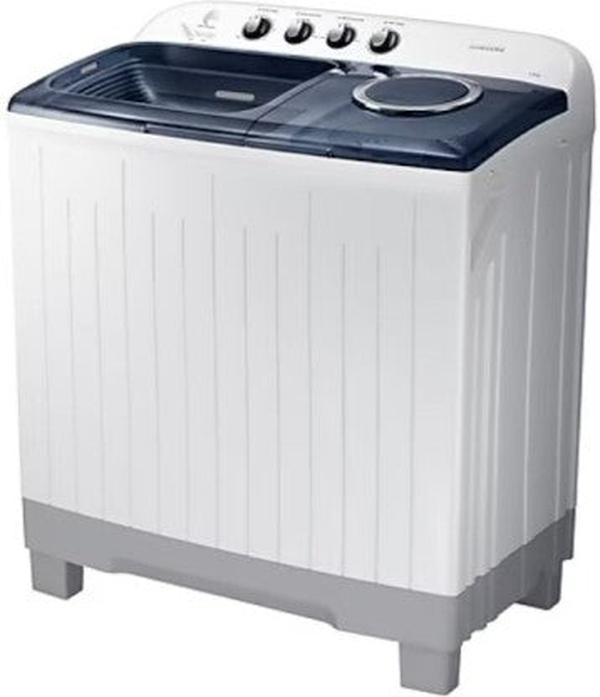 Samsung 14kg WT14J4200MB Twin Tub Washing Machine - Grey, with EZ Wash Tray and Air Turbo Spin