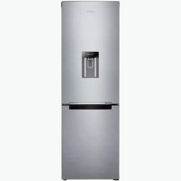 Samsung 303 L Double Door Bottom Mount Fridge (Metal Graphite, Bottom Freezer with Water Dispenser and Cool Pack)