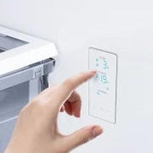 Samsung 470 L Frost Free Triple Door Bottom Mount Fridge (Gentle Black, RF49A5202B1/FA)