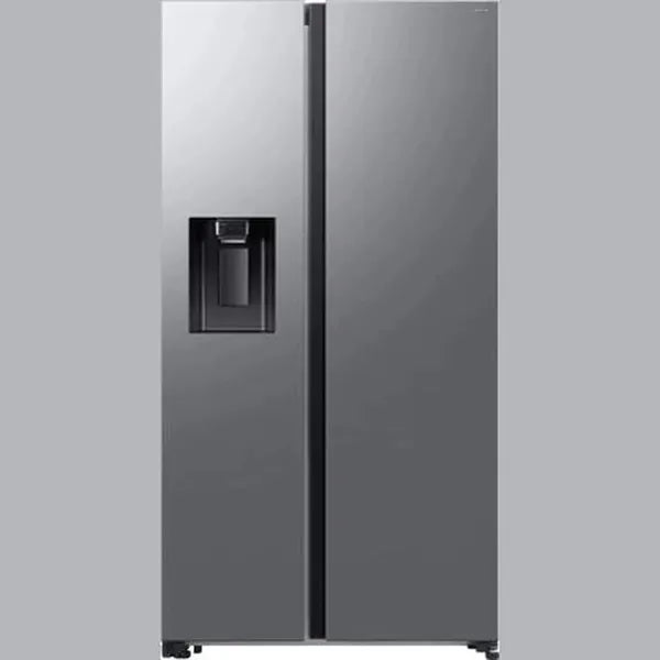 Samsung 617L Frost-Free Side-by-Side Refrigerator with AI Inverter Technology (RS70F65K2TFA, Refined Inox)