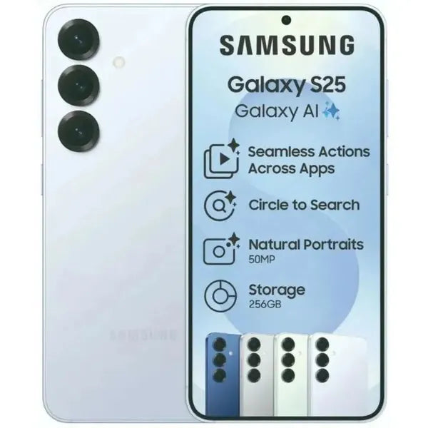Samsung Galaxy S25 256GB Iceblue - SM-S931BLBOAFA