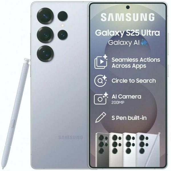 Samsung Galaxy S25 Ultra 256GB Titanium Silver Blue - SM-S938BZBIAFA