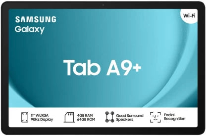 Samsung Galaxy Tab A9 Plus Wi Android 4 GB RAM (Wi-Fi Only, 64 GB, NA)