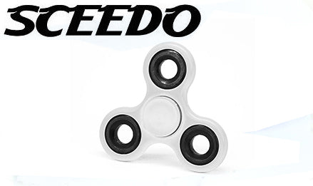 Sceedo Fidget Spinner- White No Packaging No Warranty