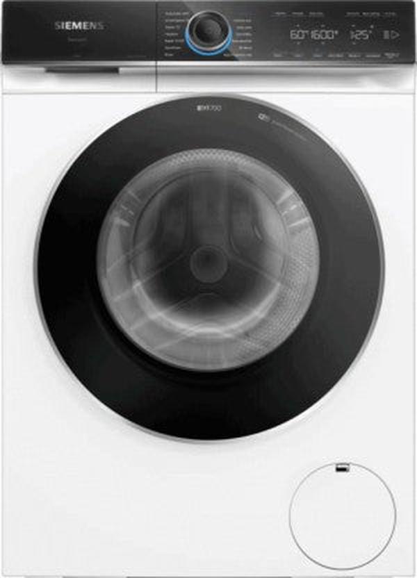Siemens iQ700 10kg Front Loader Washing Machine, 1600 RPM Spin, White