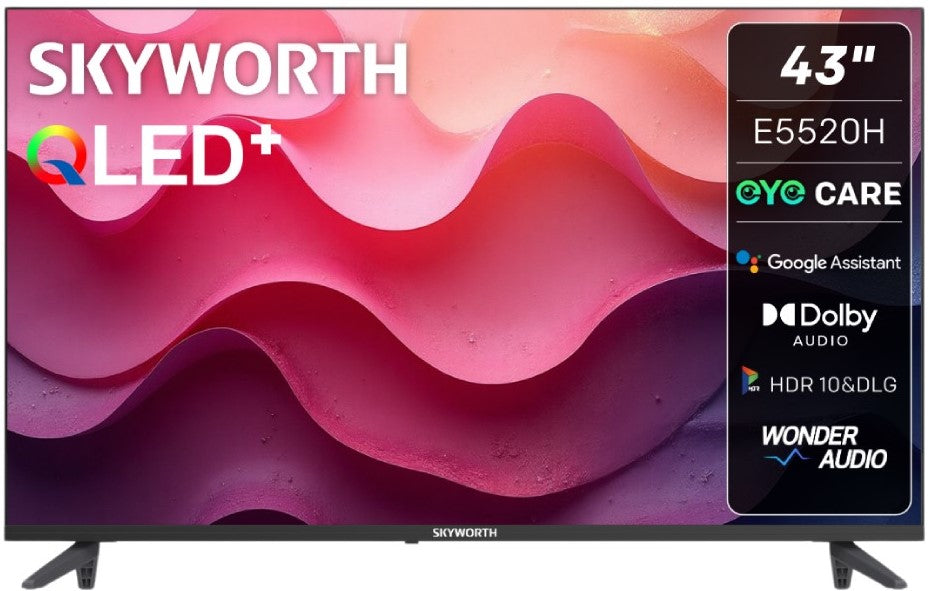 Skyworth 43E5520H 43 Inch QLED Google TV