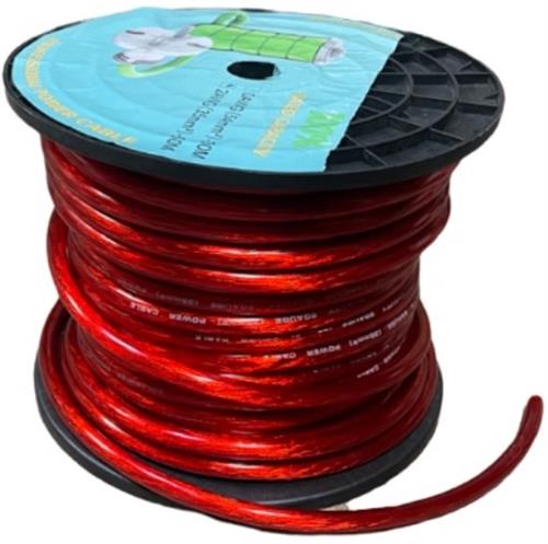 Solarix 35mm2 Red Battery Power Cable 50 Metre Roll