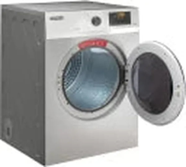 Swiss 8kg Silver Tumble Dryer with 15 Programs and Digital Timer - Efficient Laundry Solution