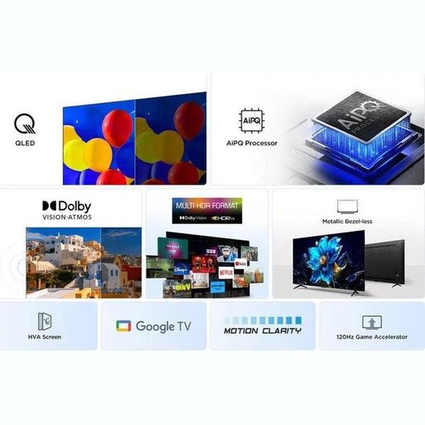 TCL P7K-UK QLED Direct LED 4K HDR Smart Google TV
