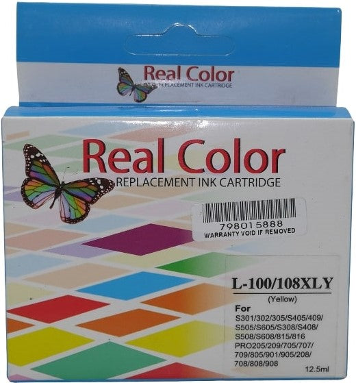 Topjet Real Color Lexmark Yellow Inkjet Cartridge