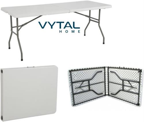 Vytal Foldable Rectangle Trestle 1.8m 8 Seater Table
