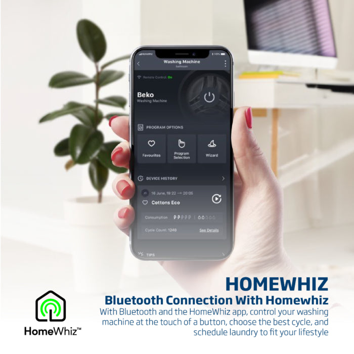 Beko 10/6kg Twilight Grey Washer Dryer - BWD200