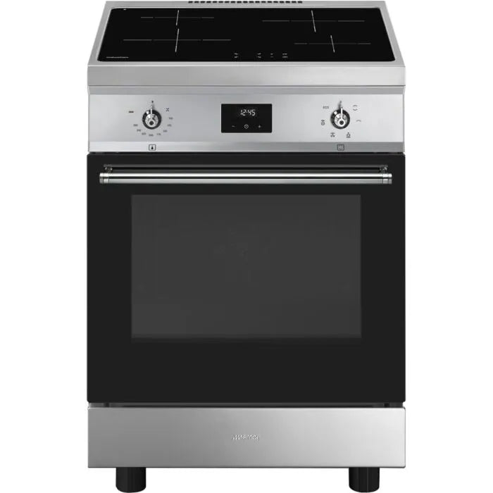 Smeg 60cm White Cooker Full Electric With Induction Hob - C6IMXT2