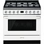 Smeg 90x60cm White Cooker - CPF9GPWH