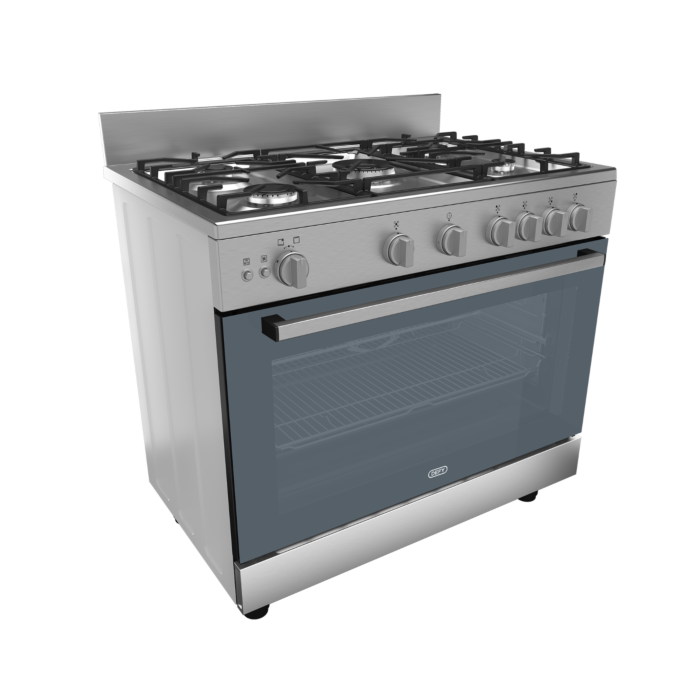 Defy 90cm Inox Full Gas Stove - DGS90G