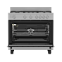 Defy 90cm Inox Full Gas Stove - DGS90G