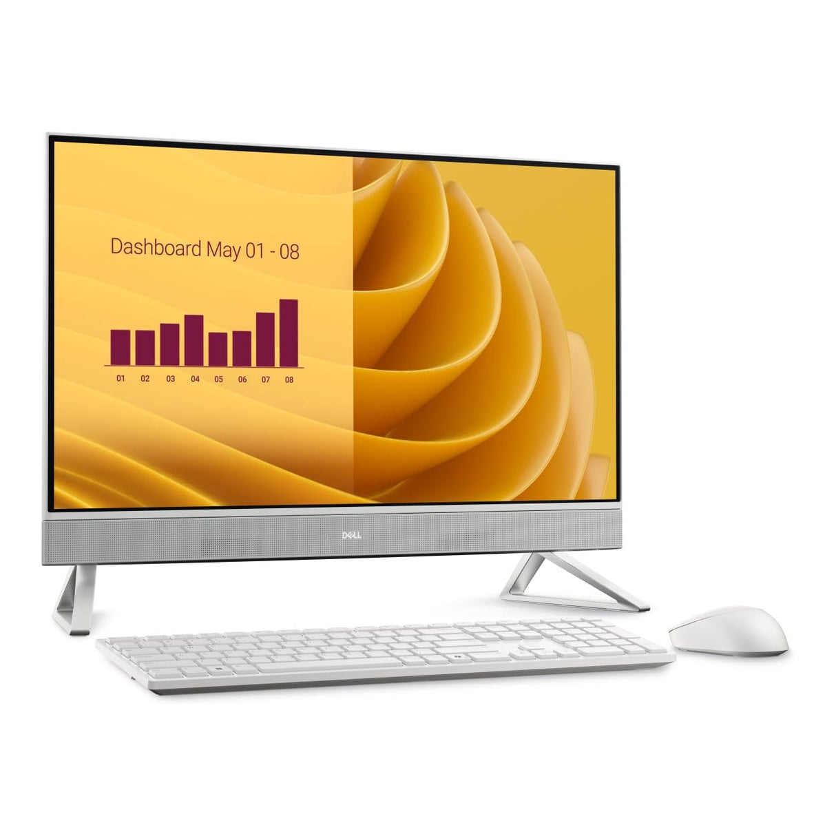 Dell 27 EC27250 27-inch FHD All-in-One PC - Intel Core 7 150U 1TB SSD 32GB RAM Win 11 Pro