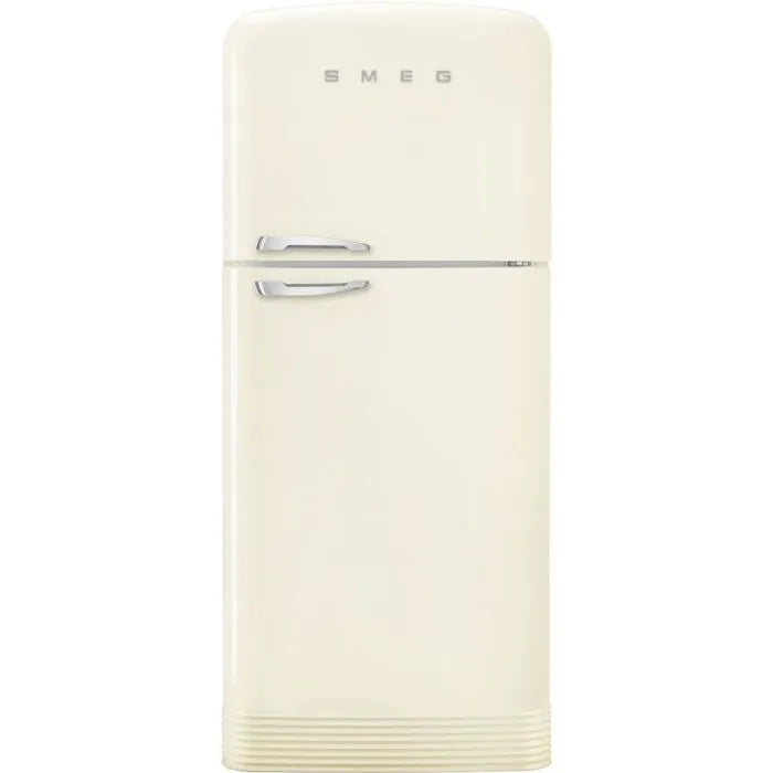 Smeg Retro Cream Free Standing Combi Fridge - FAB50RCR5