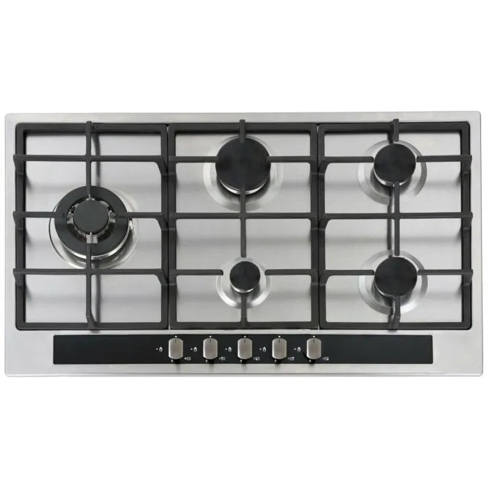 Falco 90cm Stainless Steel Gas Hob - FAL-SSGH-90