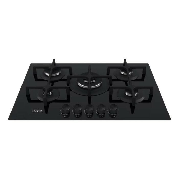 Whirlpool Black 5 Burners Gas Hob - GOA7523/NB1