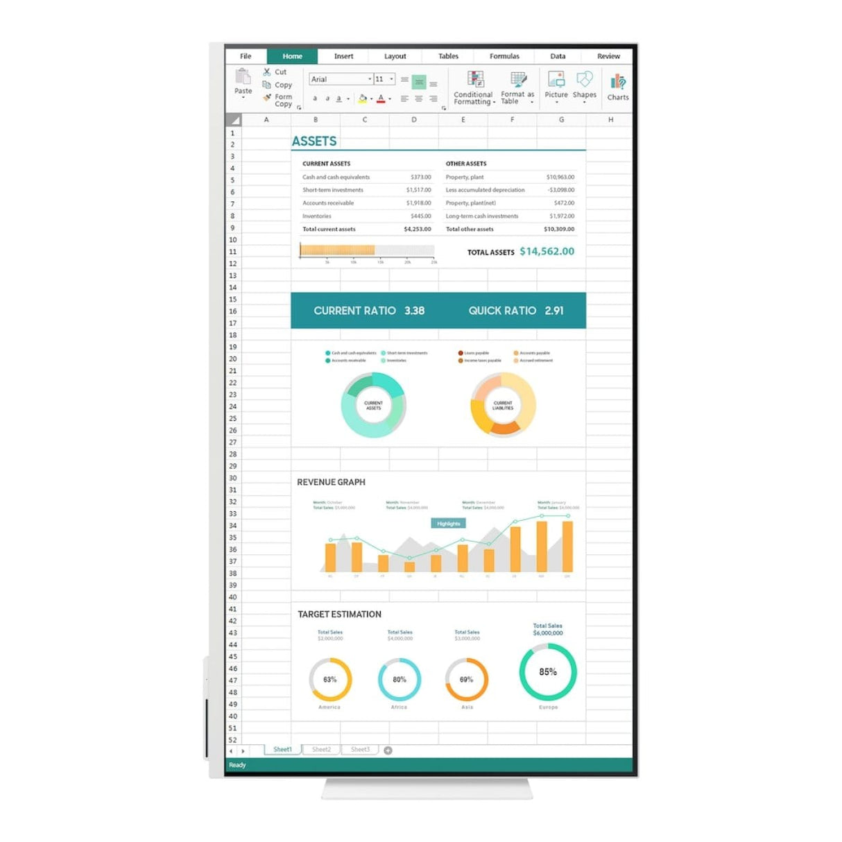 Samsung M8 M80F 32-inch 3840 x 2160p 4K UHD 16:9 60Hz 4ms LED VA AI Smart Monitor LS32FM801UAXXA