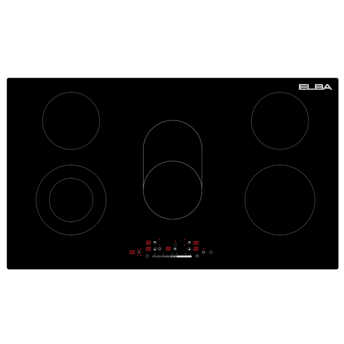 Elba 90cm 5 Ceran Hob - 02/LT5-02