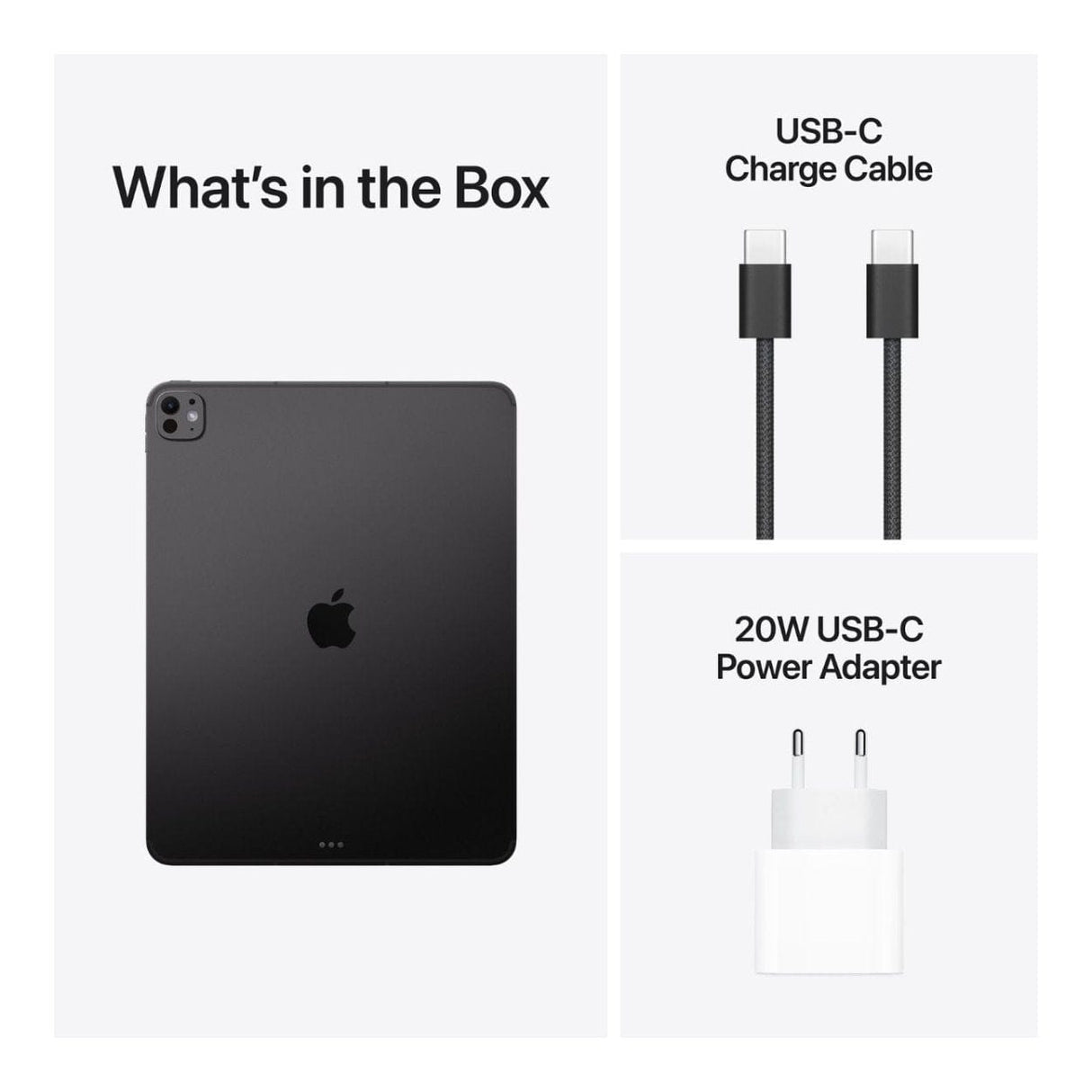 Apple 13-inch iPad Pro Tablet with M5 Chip - 1TB ROM, 16GB RAM, iPadOS 26, Wi-Fi 7, 5G Cellular, Space Black