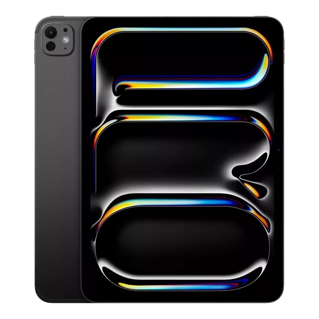 Apple iPad Pro 11-inch (M4 Chip, 2TB ROM, 16GB RAM, Wi-Fi 6E + 5G, iPadOS 17) - Space Black